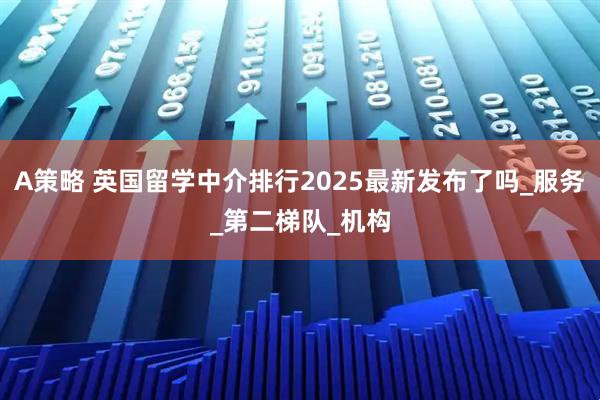 A策略 英国留学中介排行2025最新发布了吗_服务_第二梯队_机构